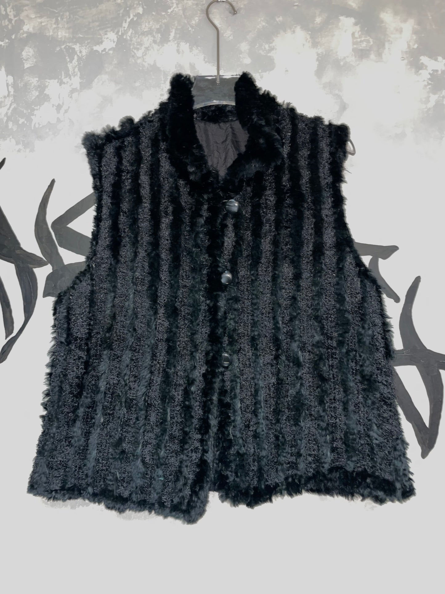 Vintage Faux Furry Vest