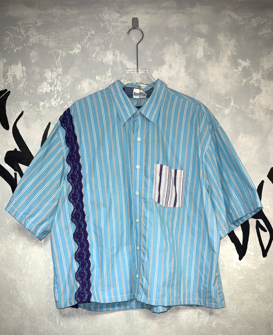 Remake Boxy Shirt (Lace-Pocket)