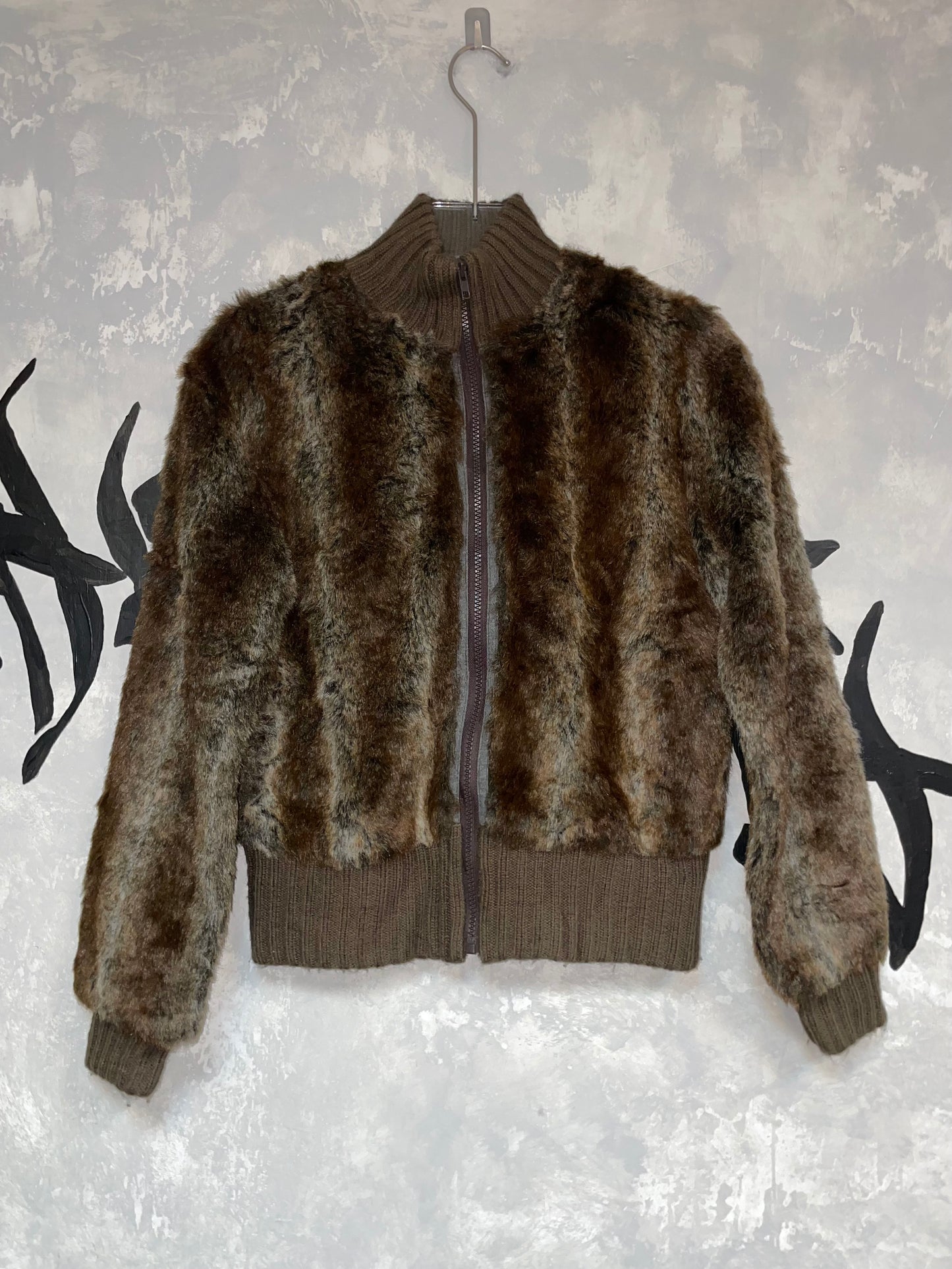 Vintage Faux Furry Jacket