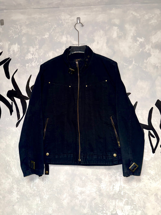 Vtg Denim Jacket L