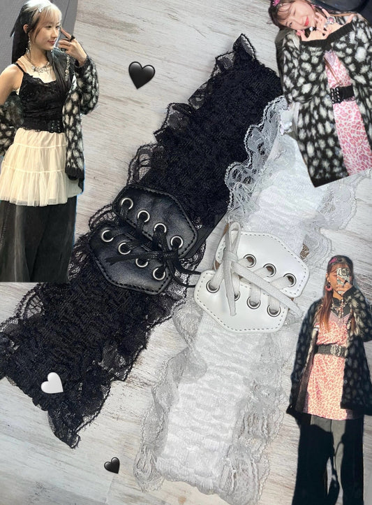 Y2K Lace Flexible Belt