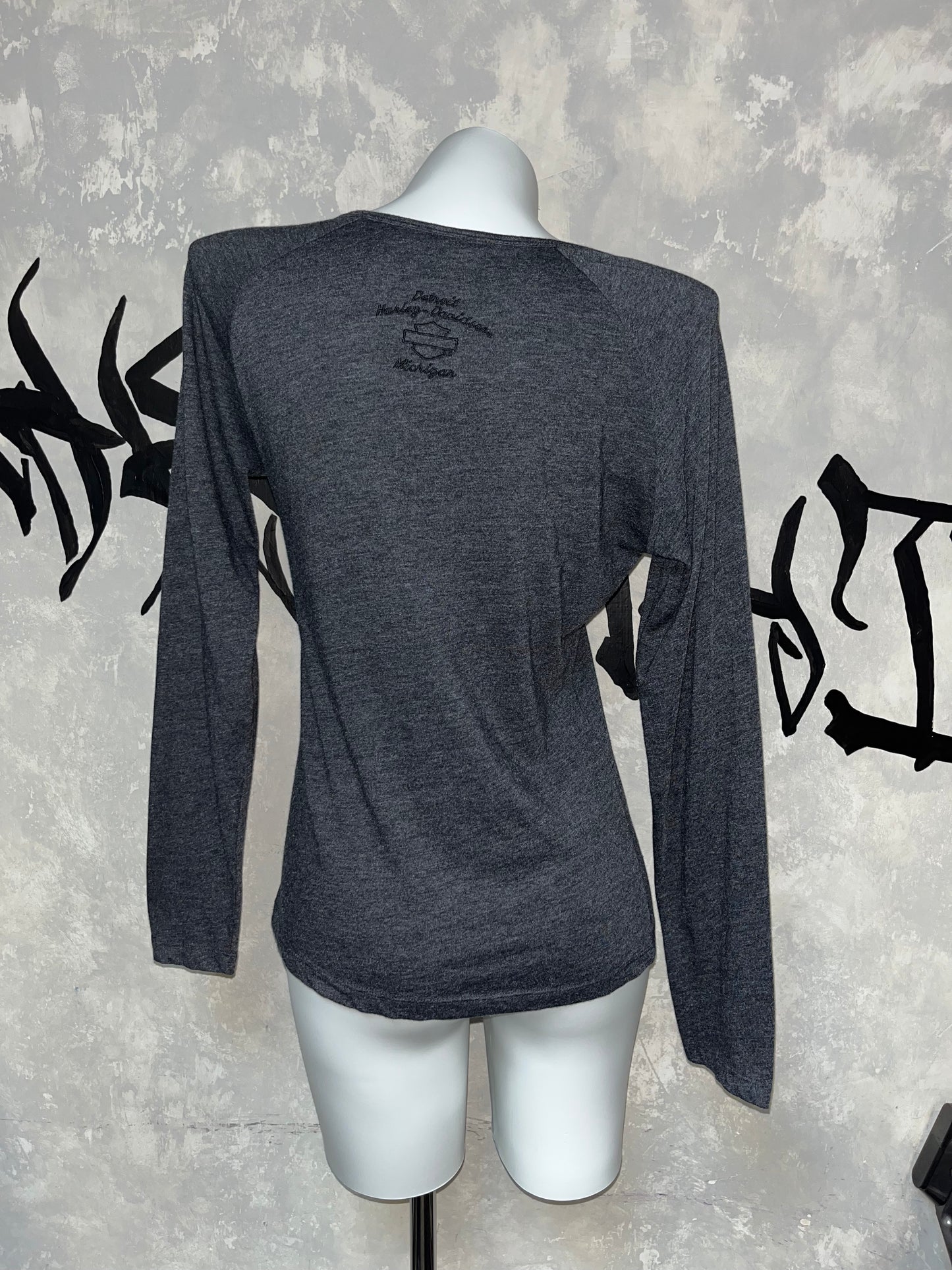 Harley Davidson Remake Slim-fit Unisex Tee (Long Sleeve)