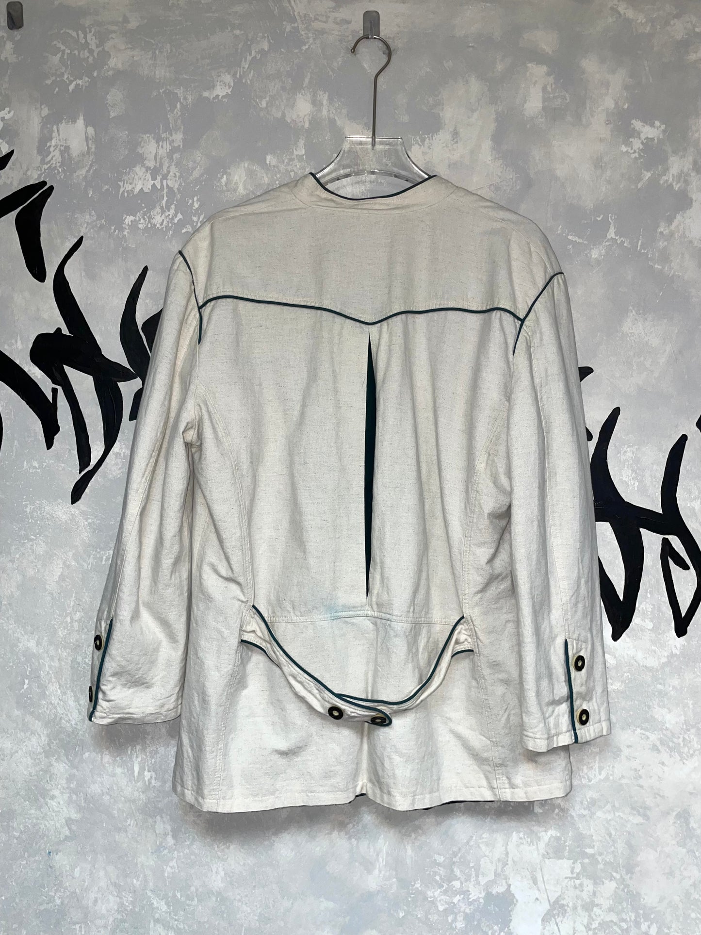 Vintage Linen Blazer