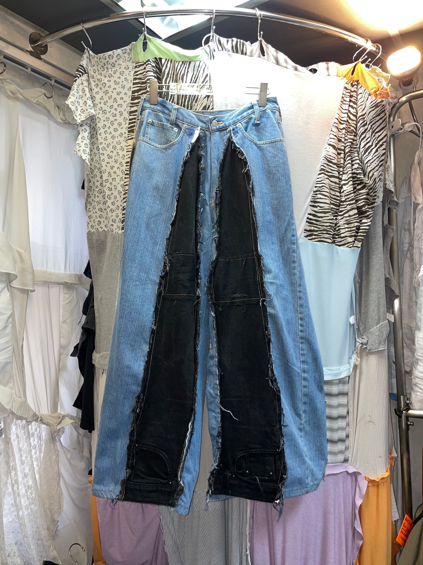 Remake Vintage Jeans (Mixed Triangle) 28” #REJTRIM10