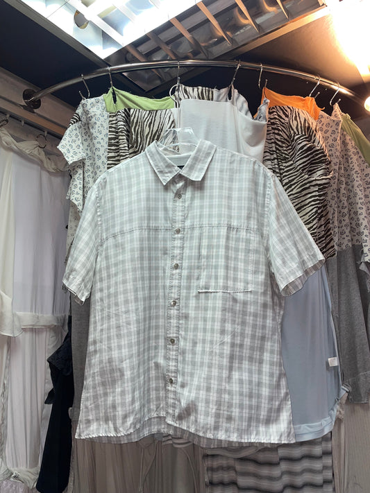 Boxy Cropped Vintage Shirt