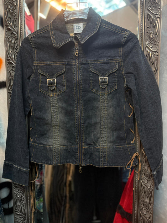 Vtg Denim Jacket S