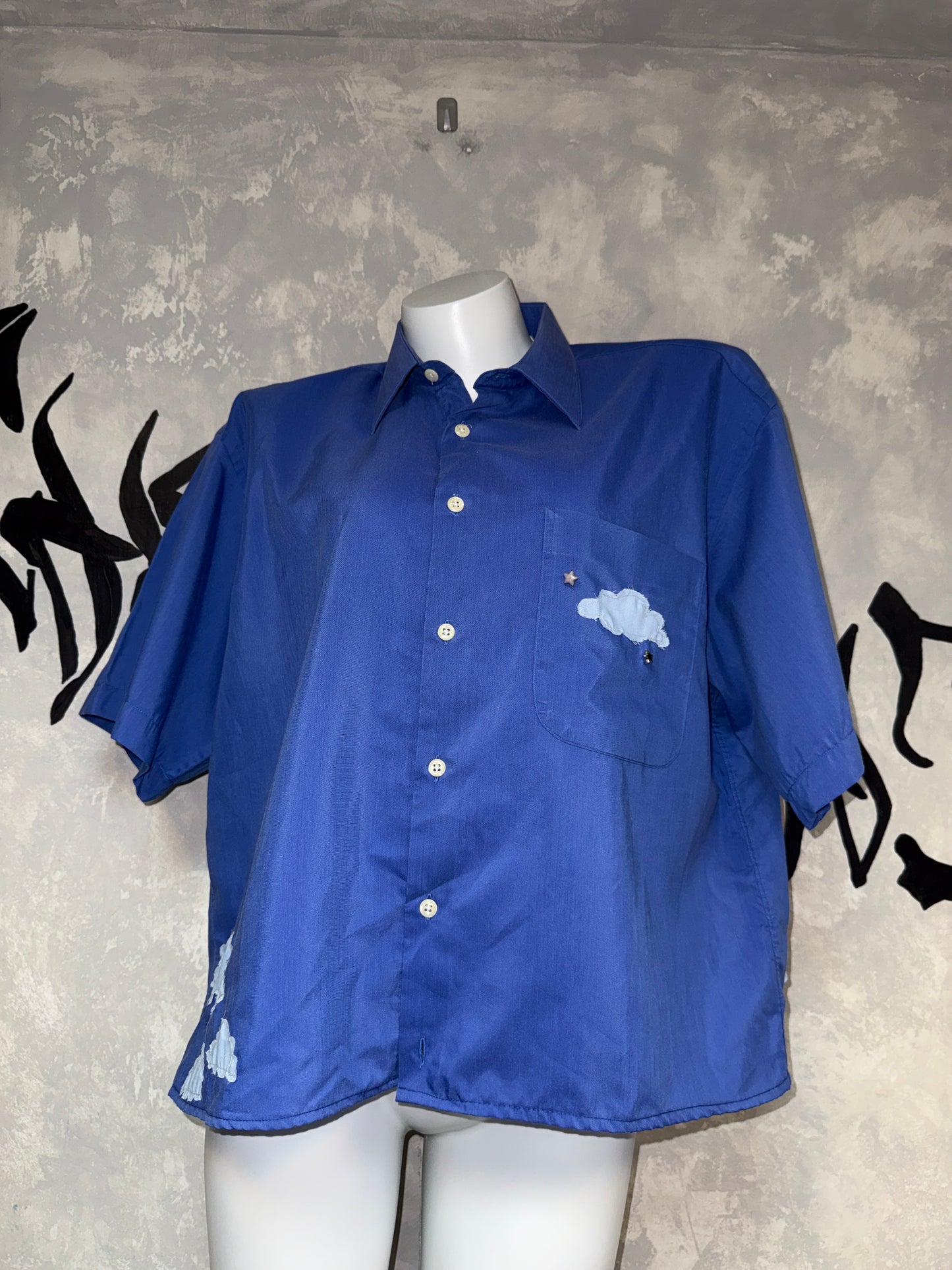 Remake Boxy Shirt (Cloudy)