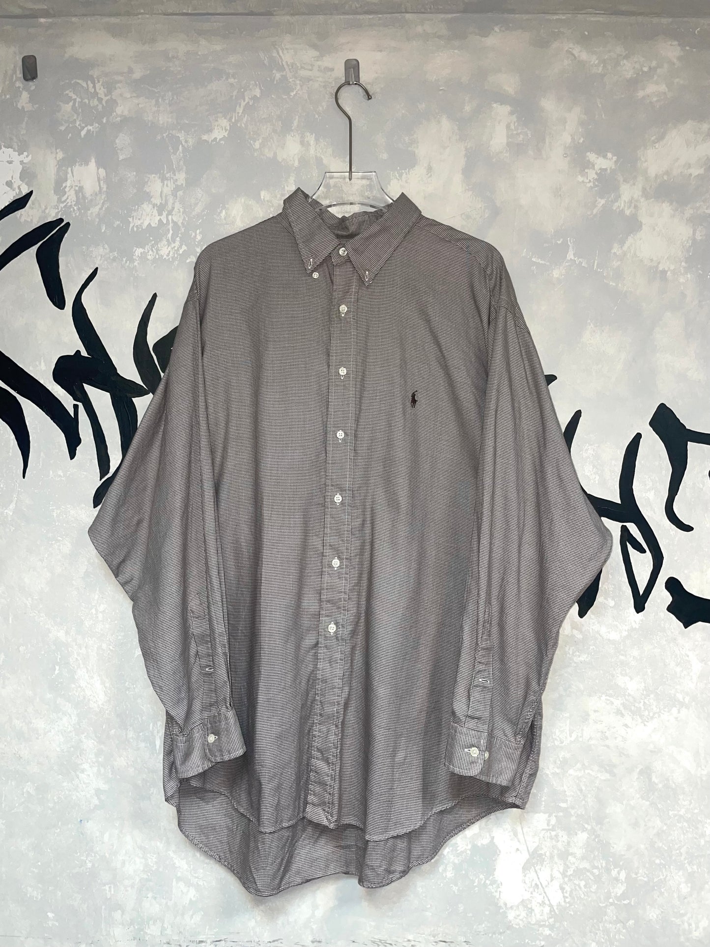 復古長袖 Polo 衫