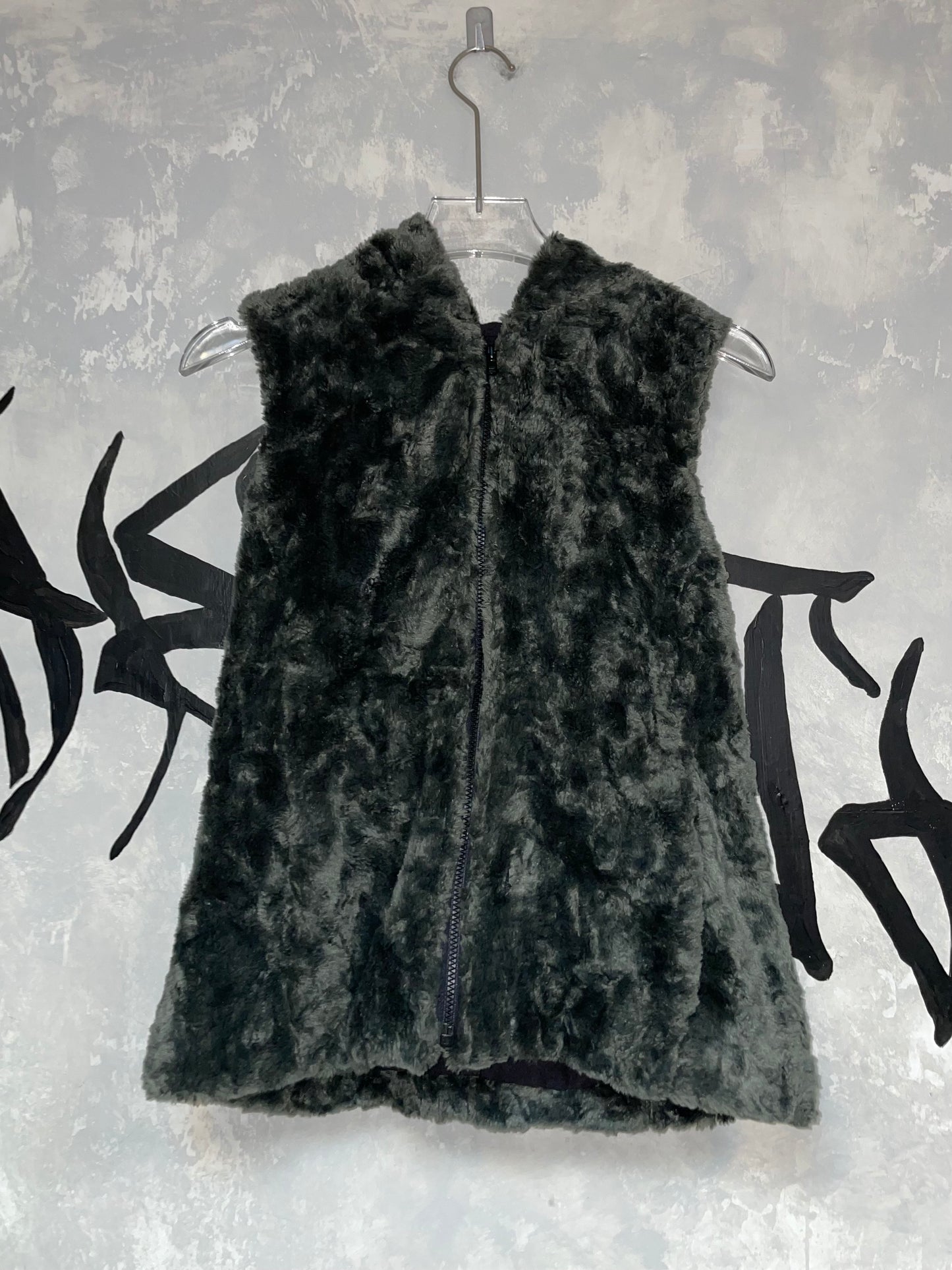 Faux Furry Vintage Vest