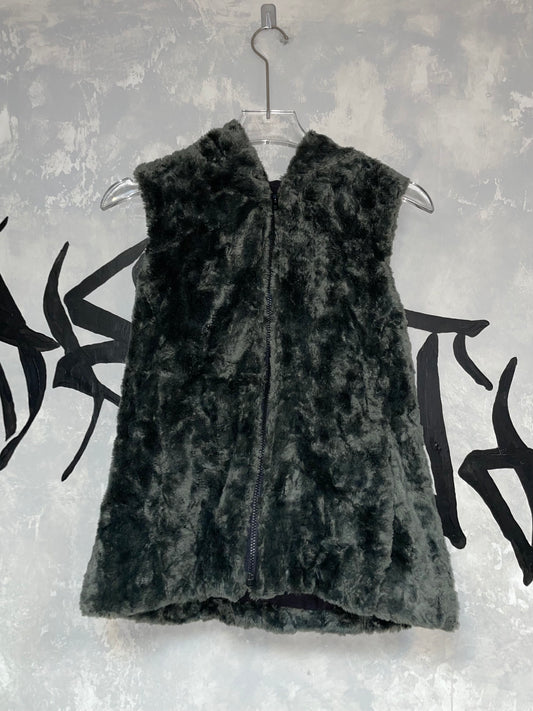 Faux Furry Vintage Vest