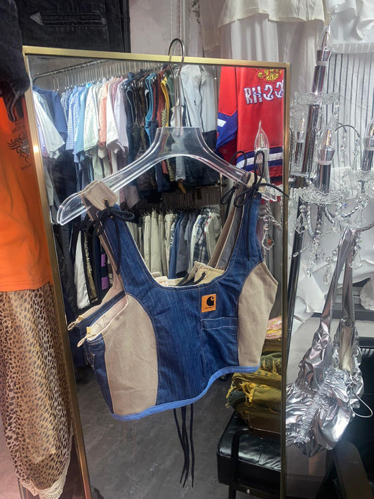 Girly Carhartt Remake Top