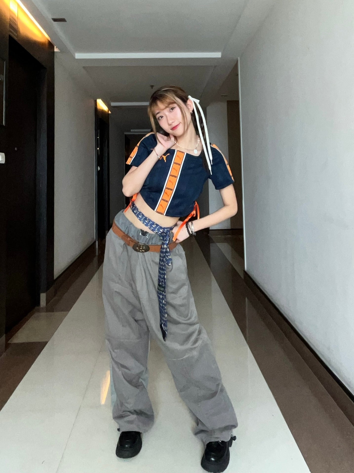 Girly Trackpants Remake Top