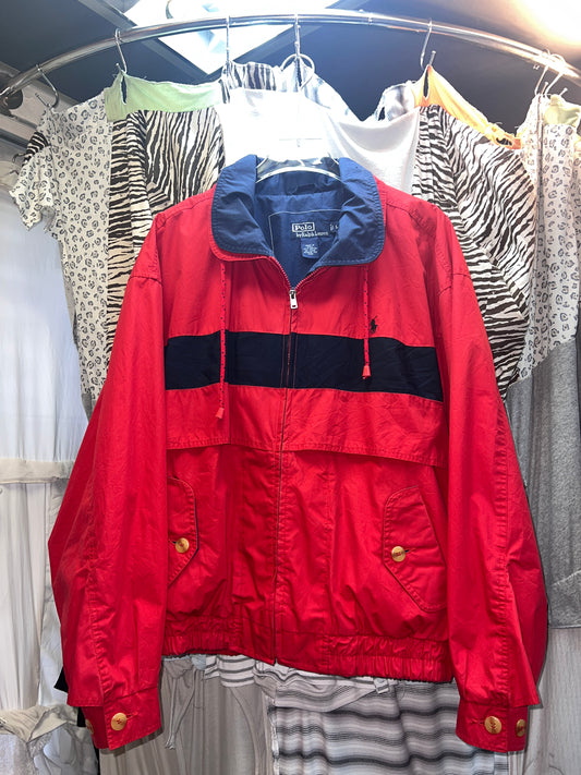 Vintage Polo Jacket (XL)