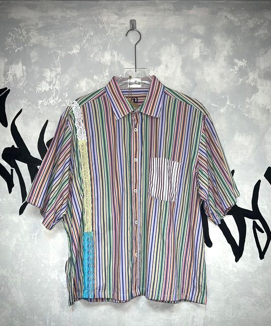 Remake Boxy Shirt (Lace-Pocket)