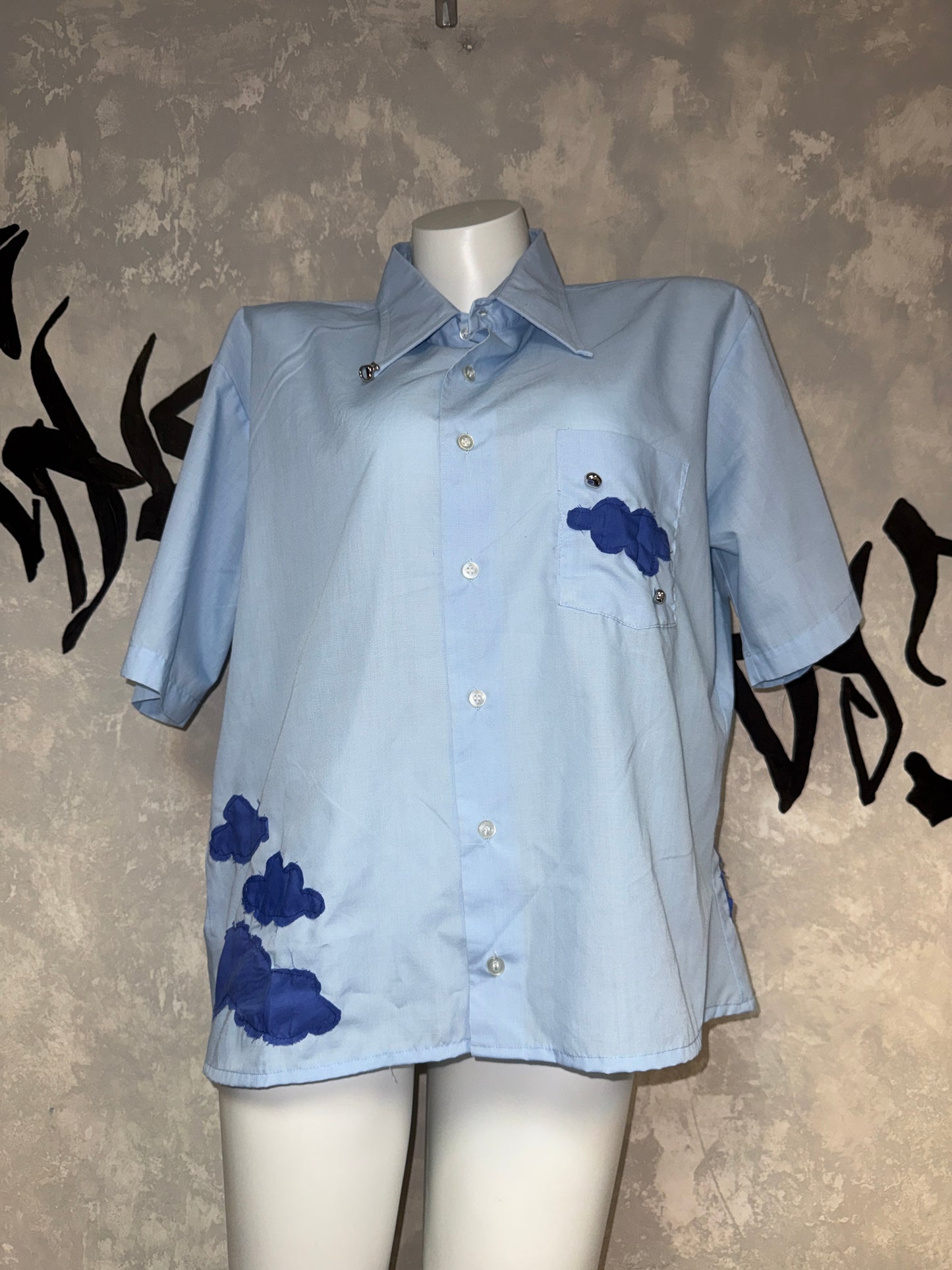 Remake Boxy Shirt (Cloudy)