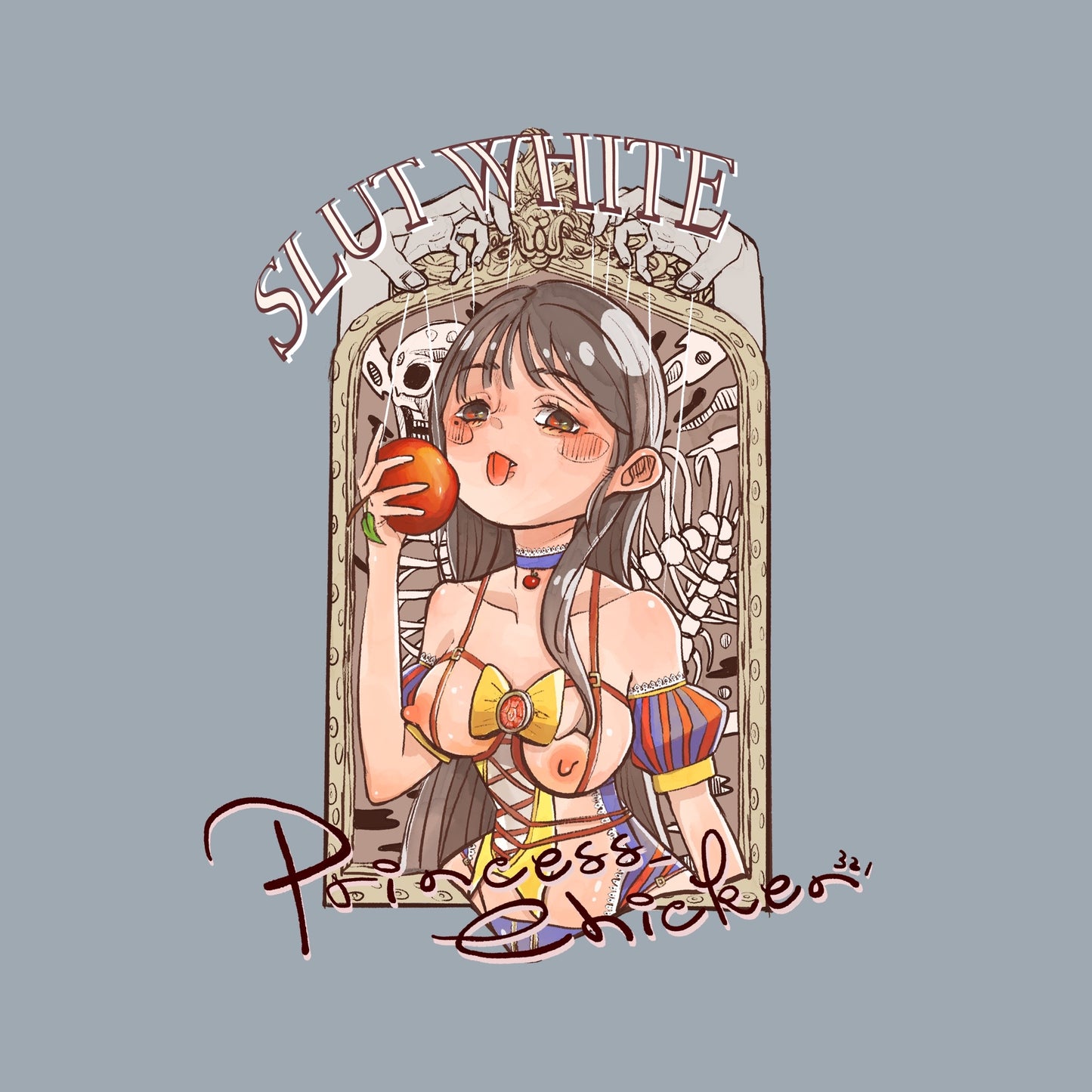 CheckThis <SlutWhite> Self-Designed Limited Edition Tee