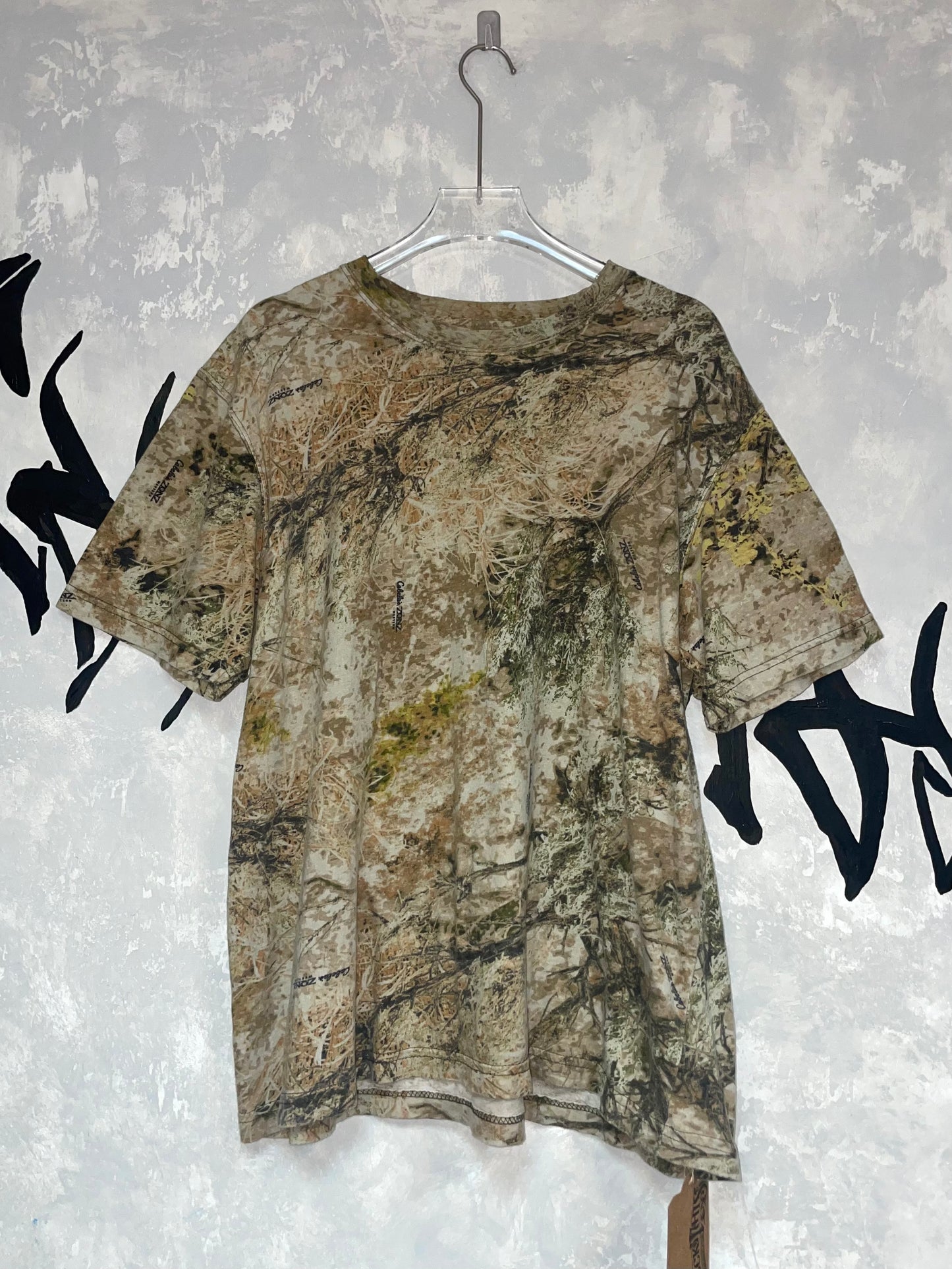 Wild-printed Vintage Tee
