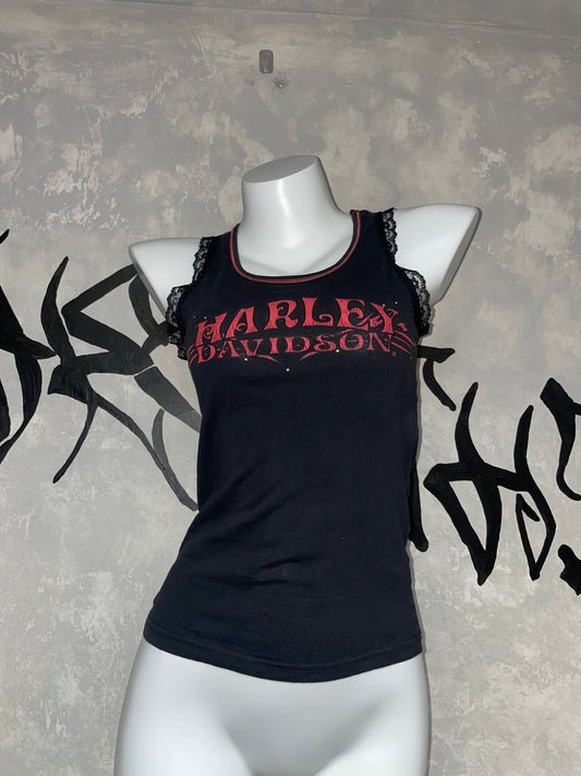 Harley Davidson Remake Lace Top