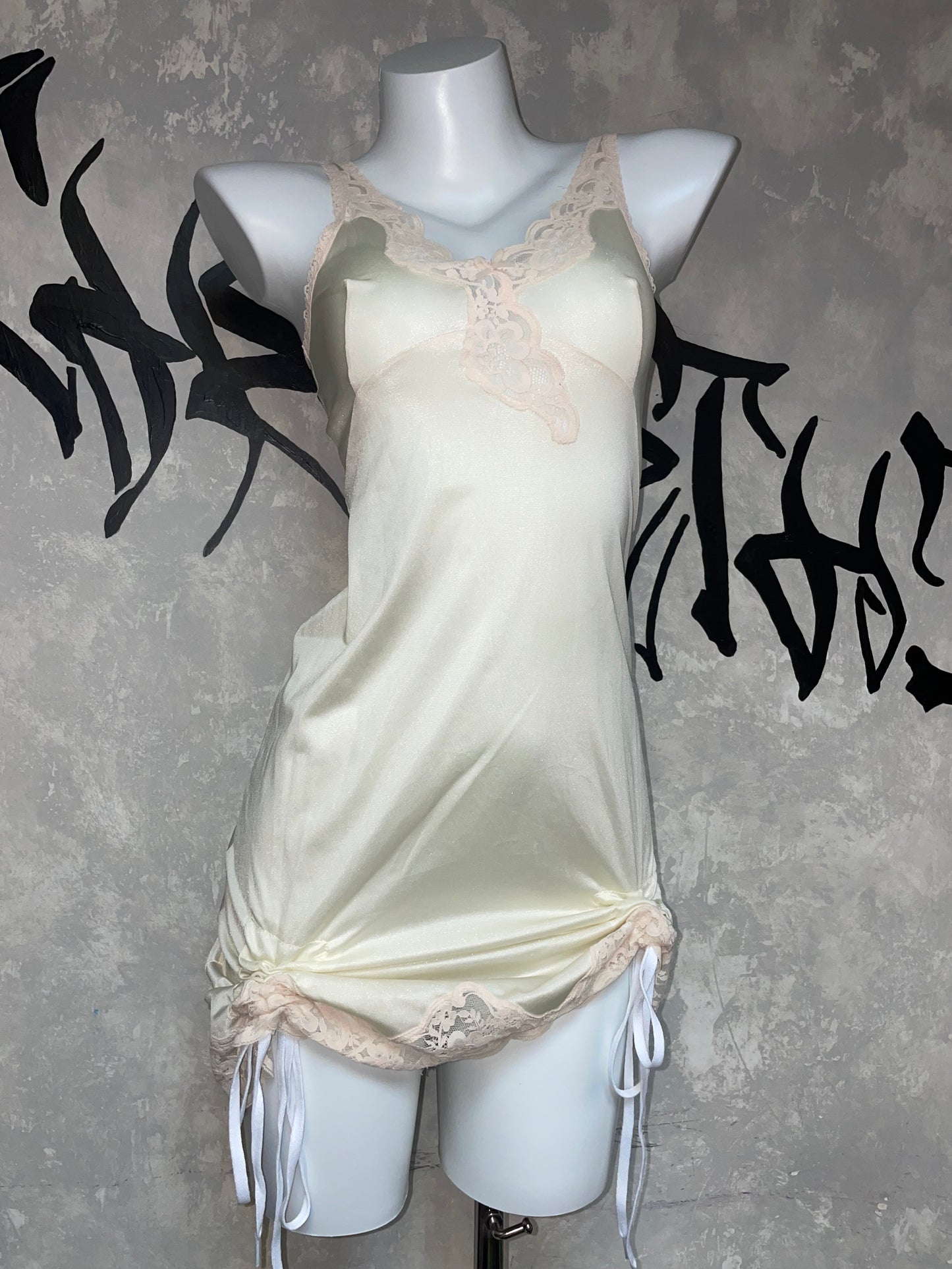 Remake Fairy Lace Drawstring Dress