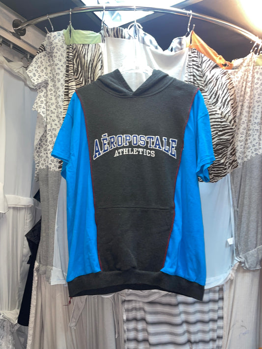 Patchwork Remake Hoodie Tee
