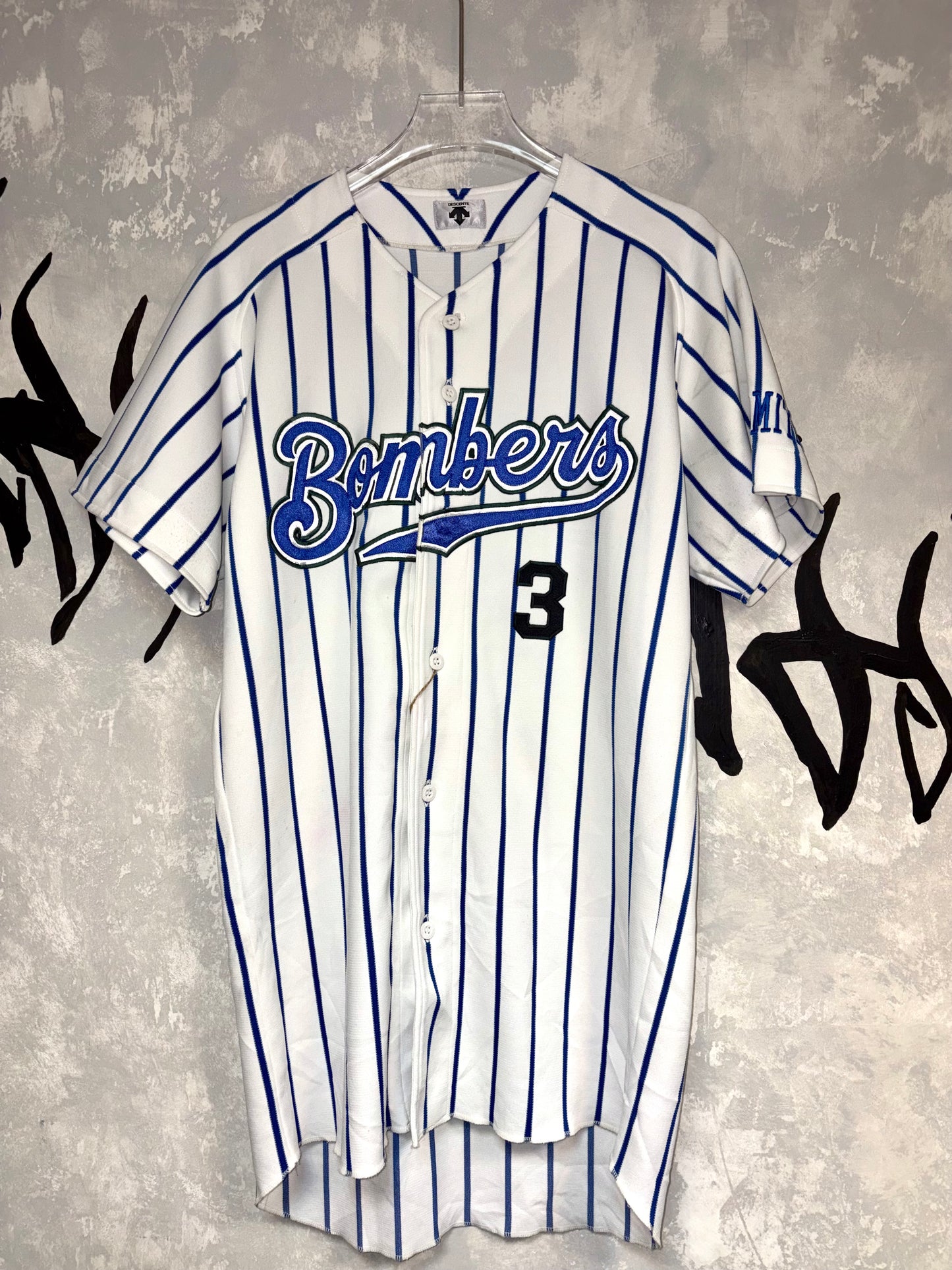 Vtg Baseball Jersey L