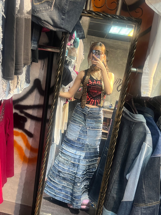 Vintage Remake Long Skirt (Cake)