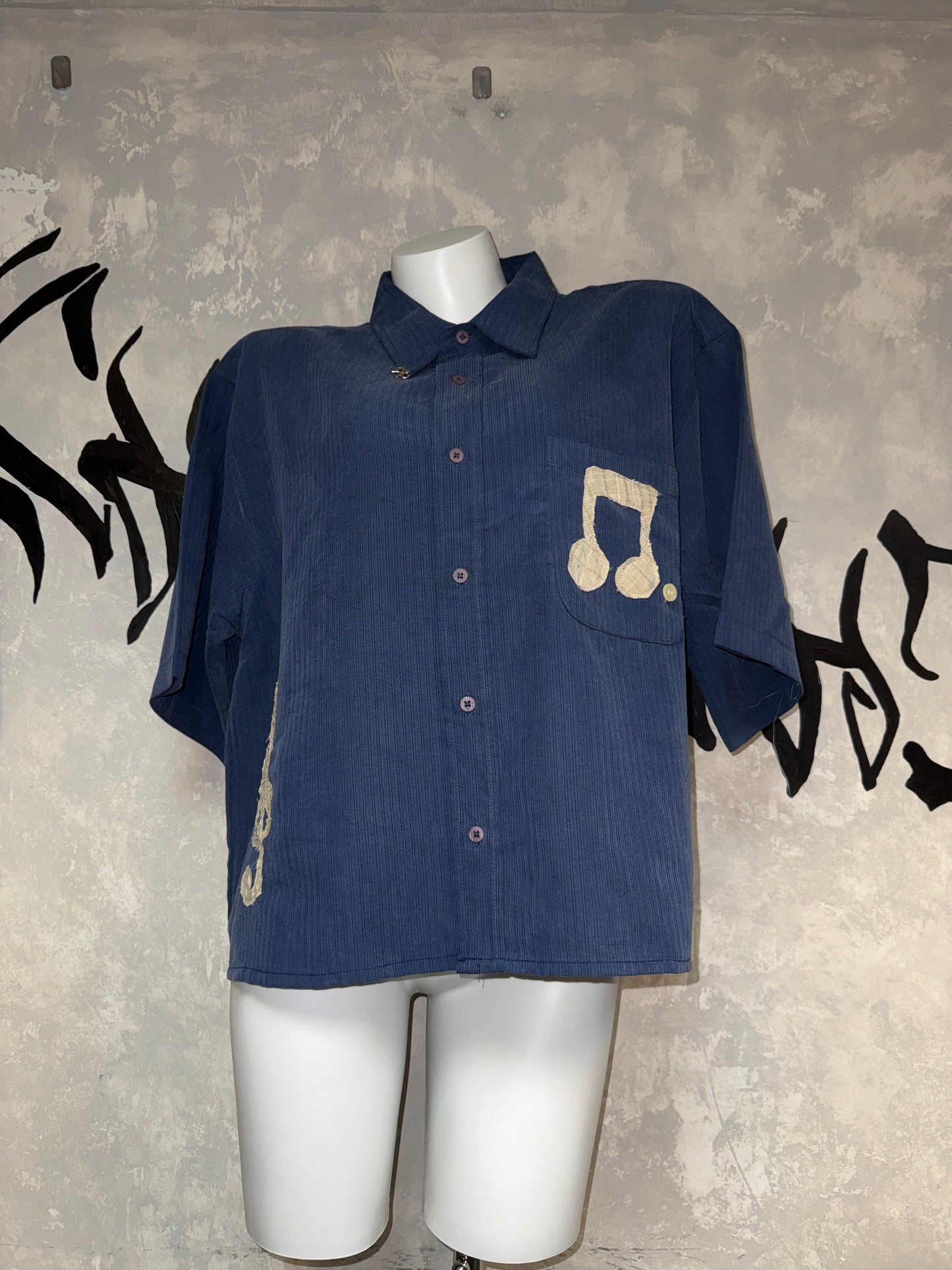 Remake Boxy Shirt (Summer Music)