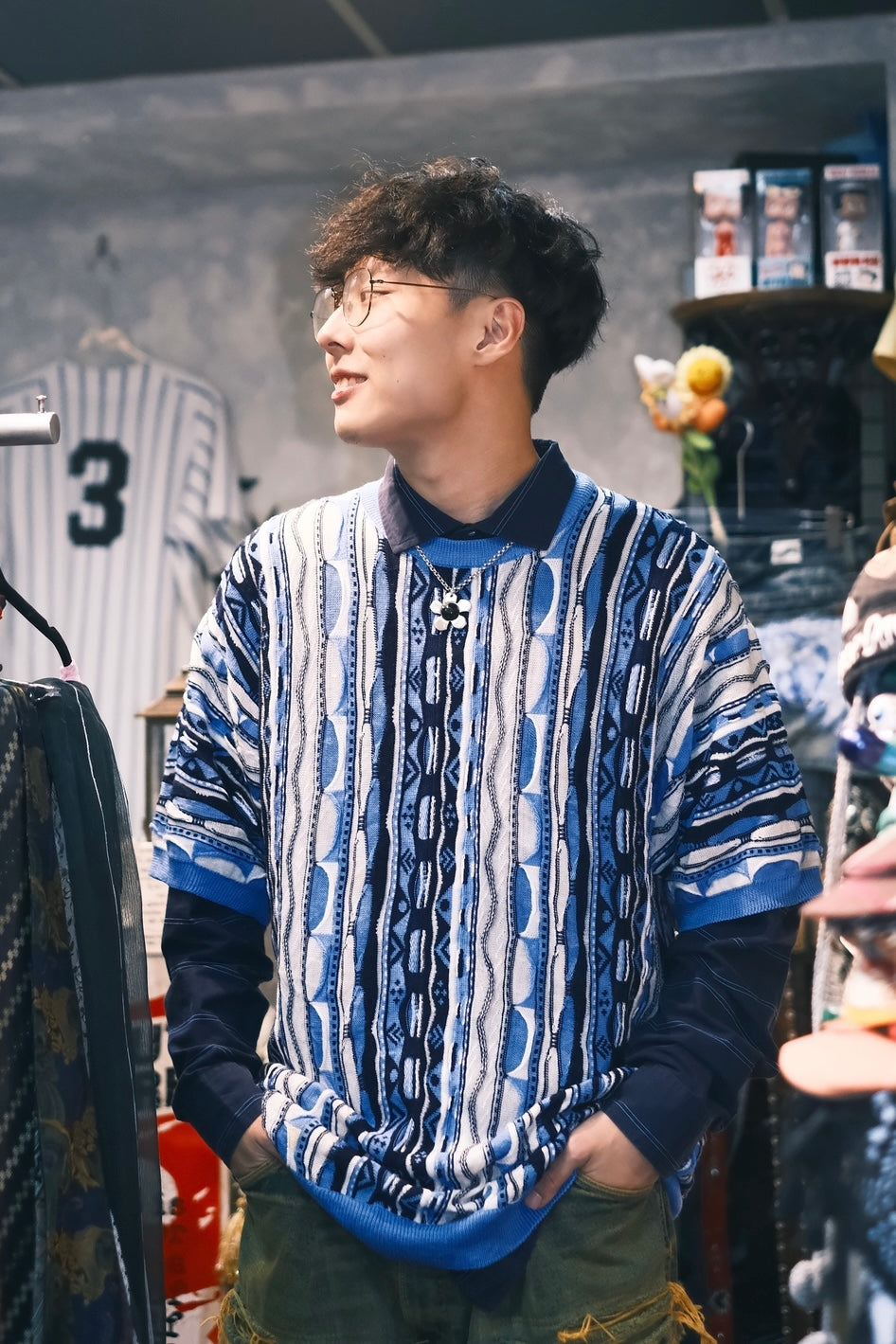 Coogi 風格短袖💙🐟