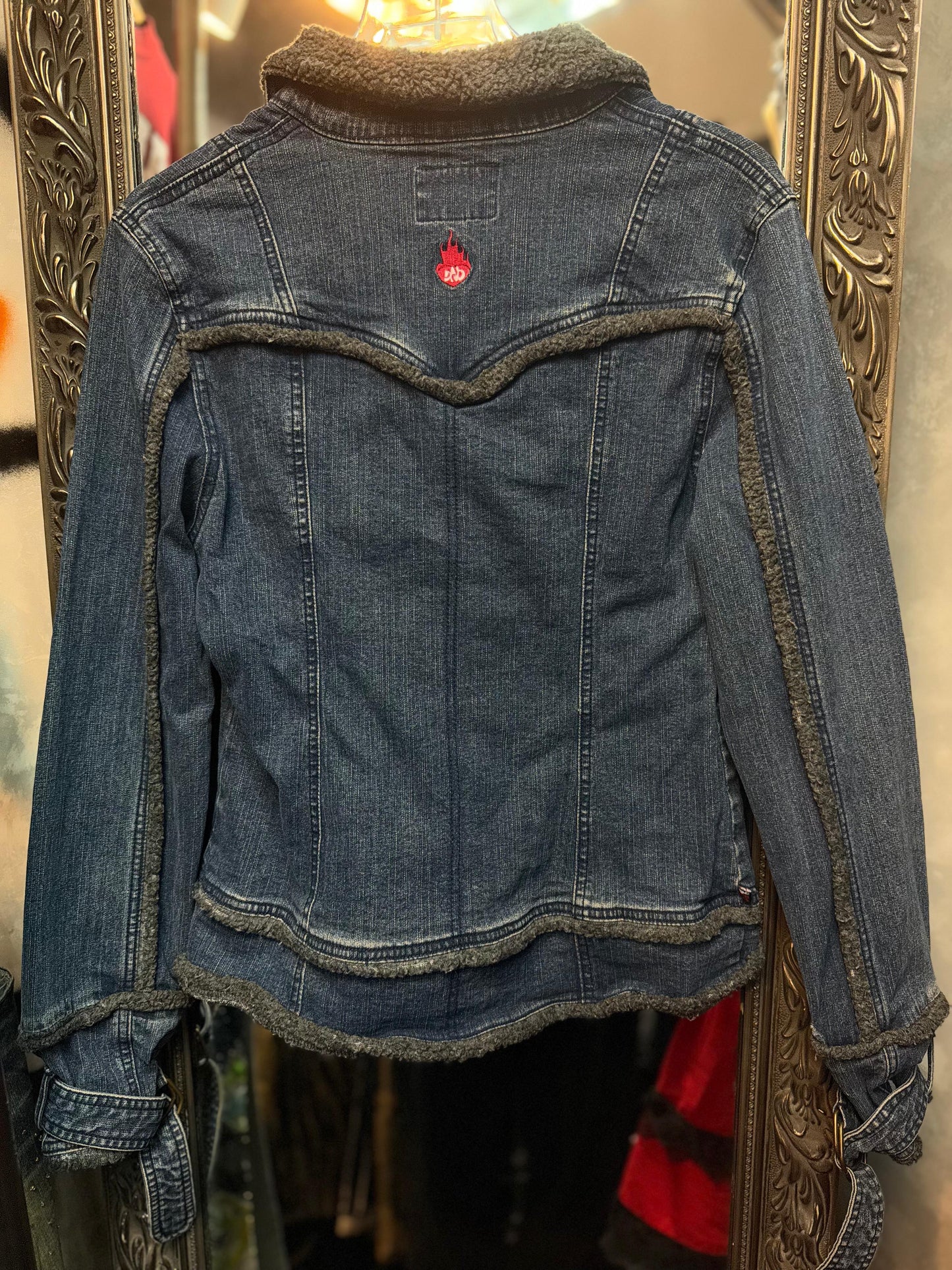 Vtg Denim Jacket M