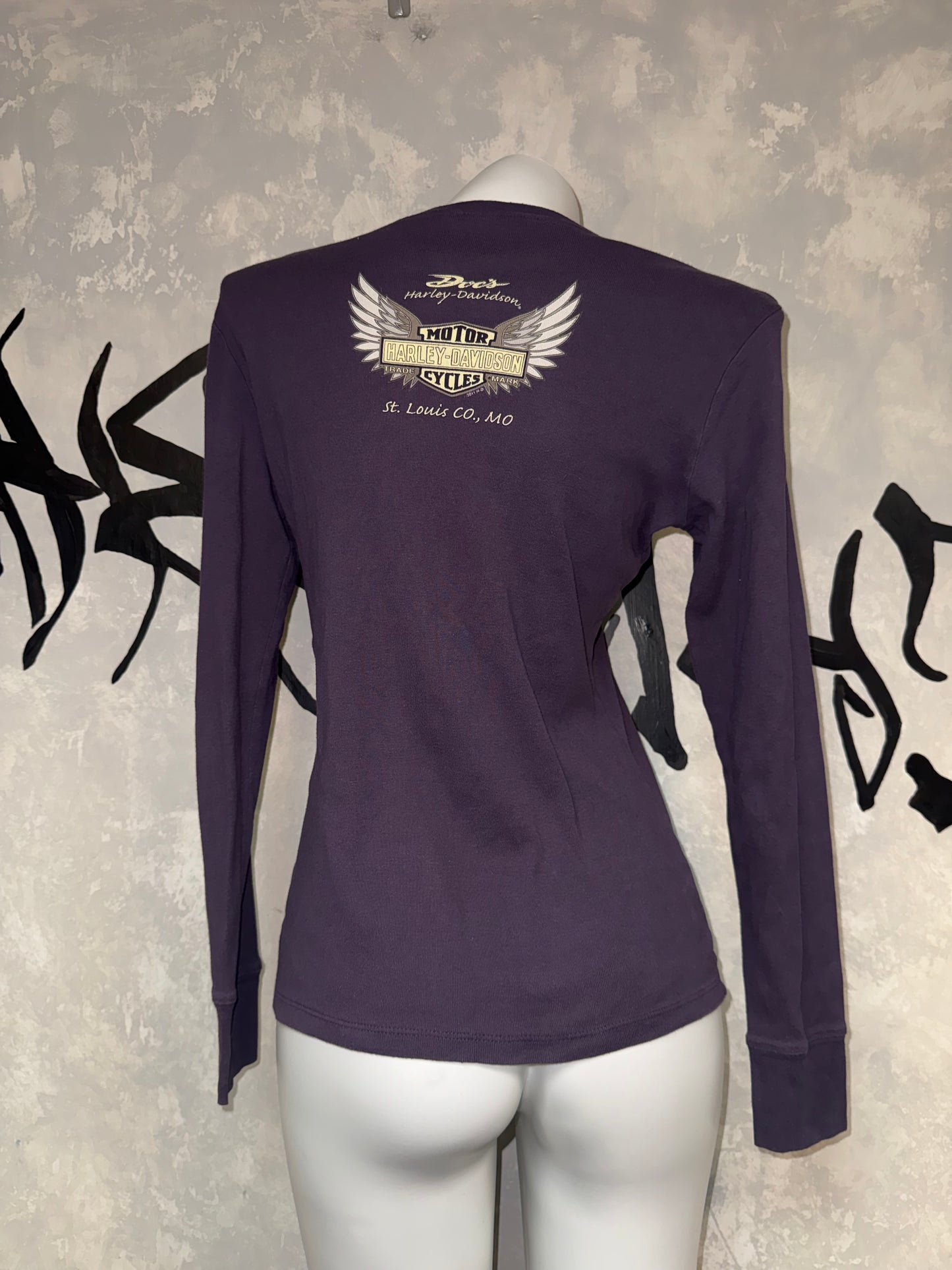Harley Davidson Unisex Long Sleeve Top