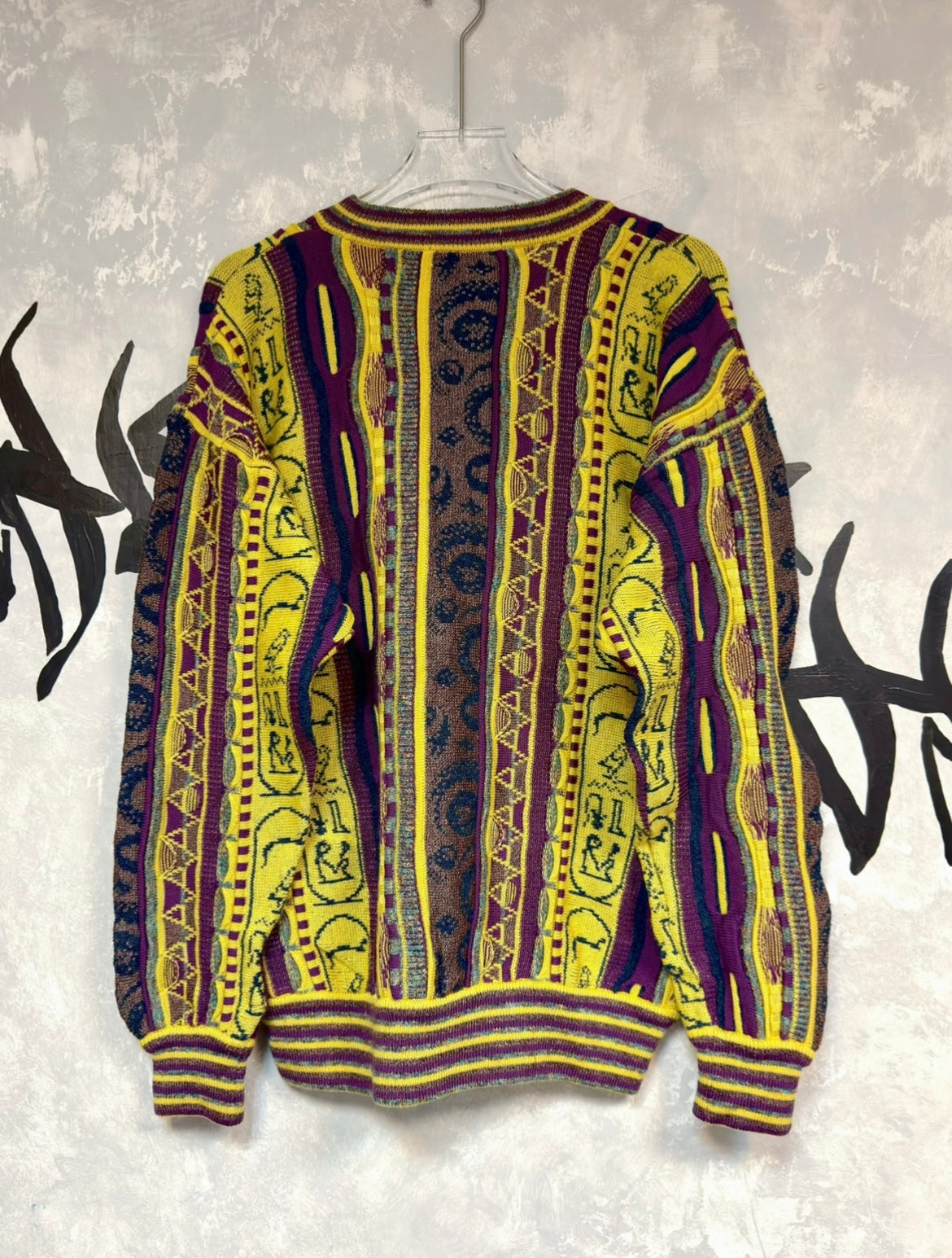 Coogi Style 3D Knitting Sweater
