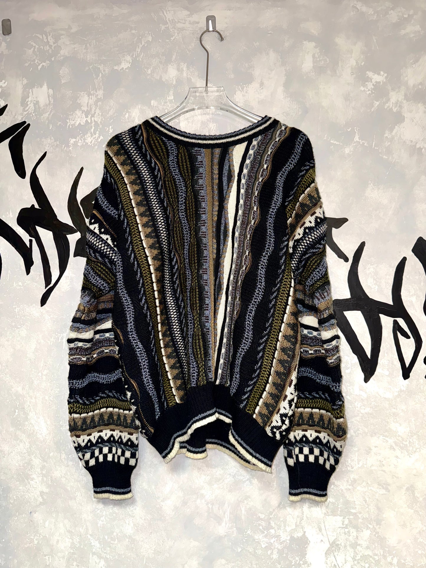 Coogi Style 3D針織毛衣