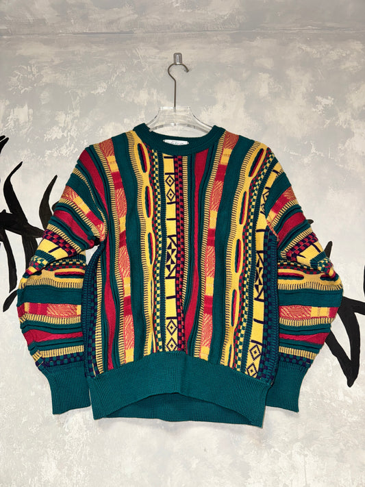 Coogi Style 3D Knitting Sweater