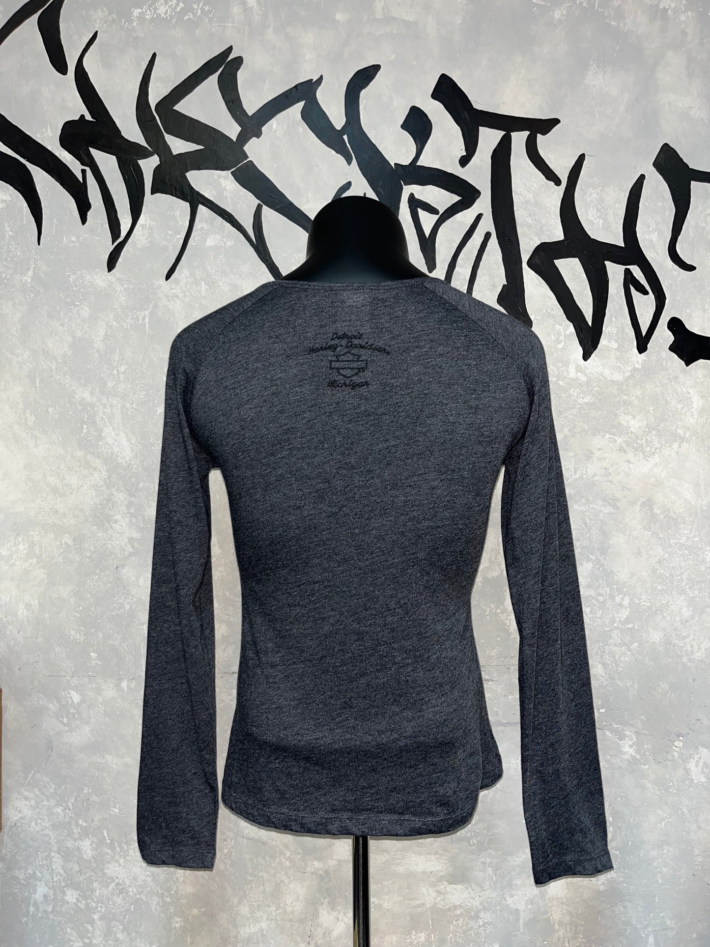 Harley Davidson Remake Slim-fit Unisex Tee (Long Sleeve)