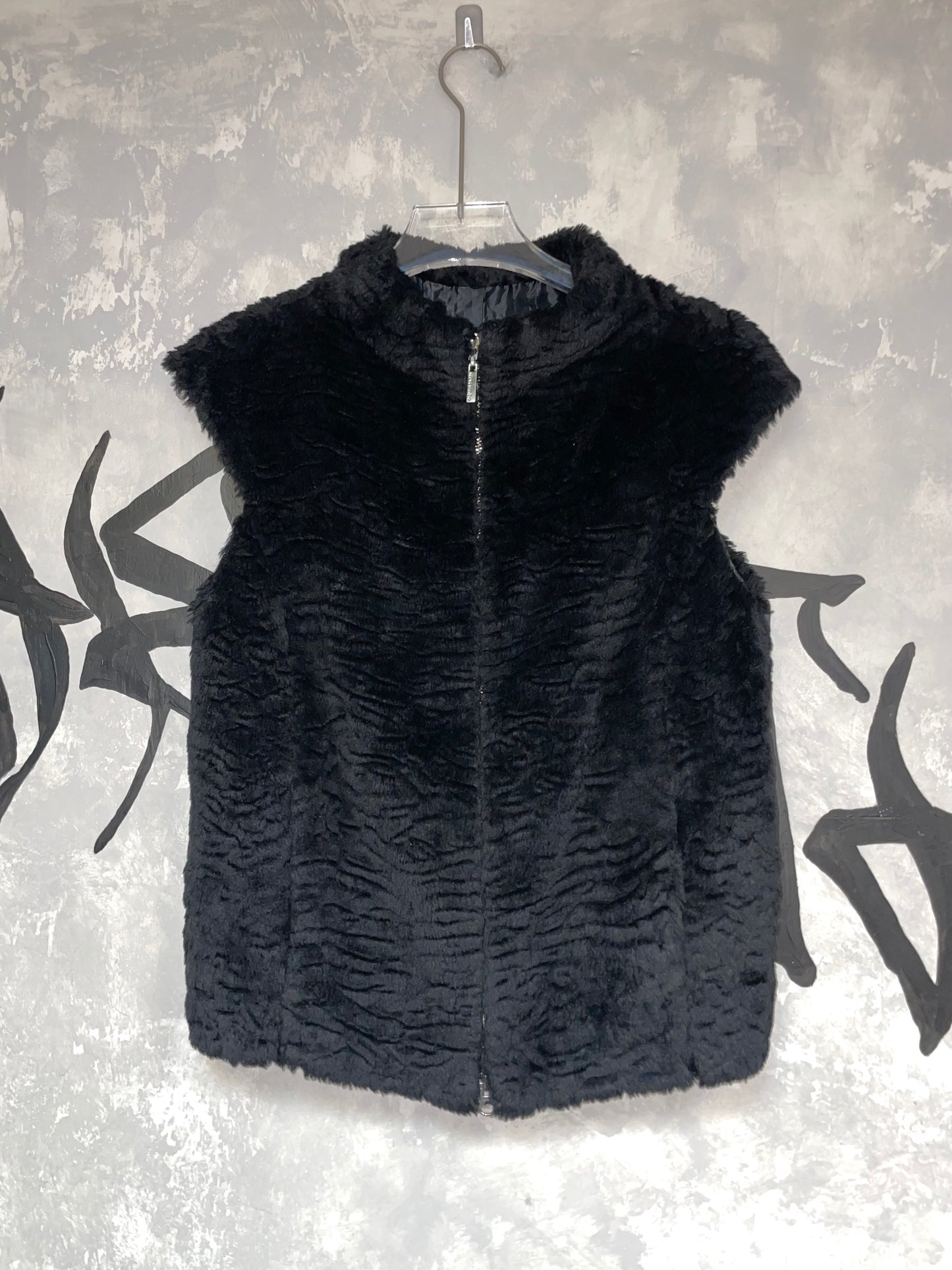 Vintage Faux Furry Vest