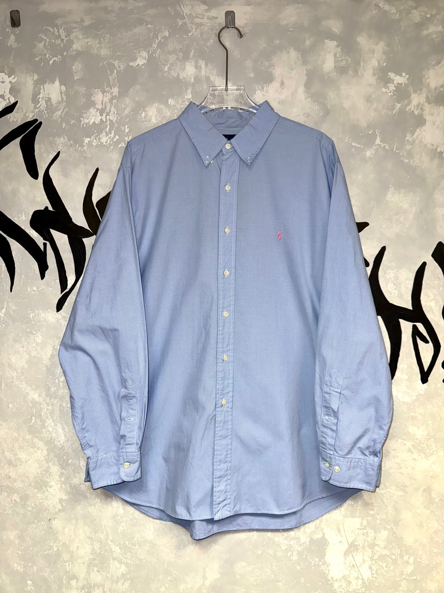 復古長袖 Polo 衫