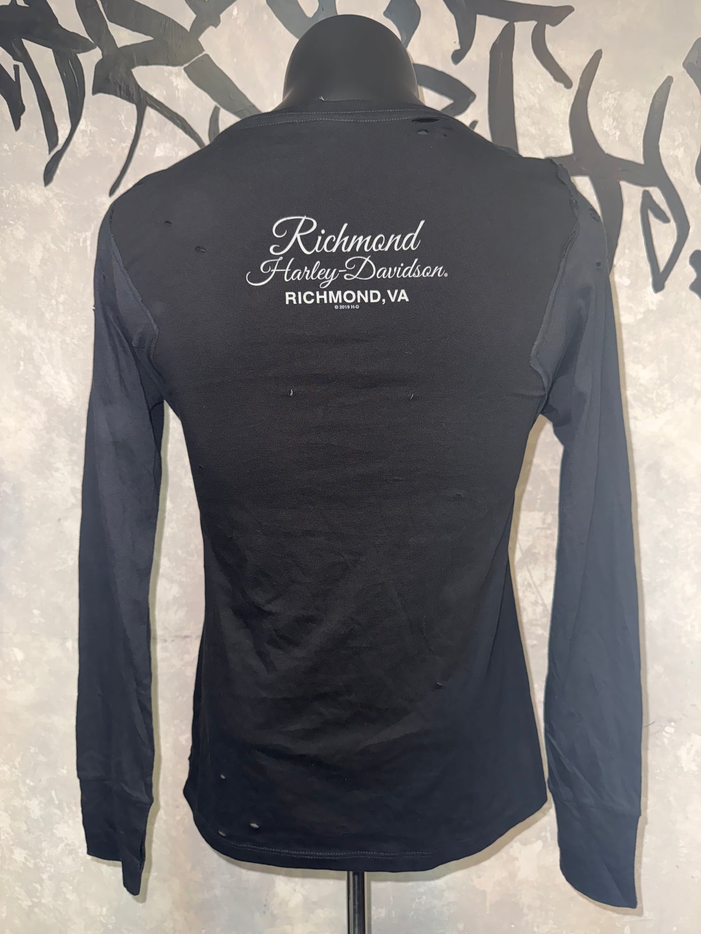 Harley Davidson Remake Unisex Long Sleeve Top