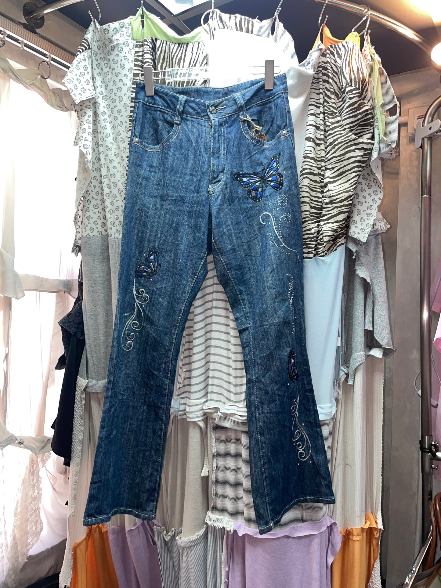 Y2K Flared Jeans 28”