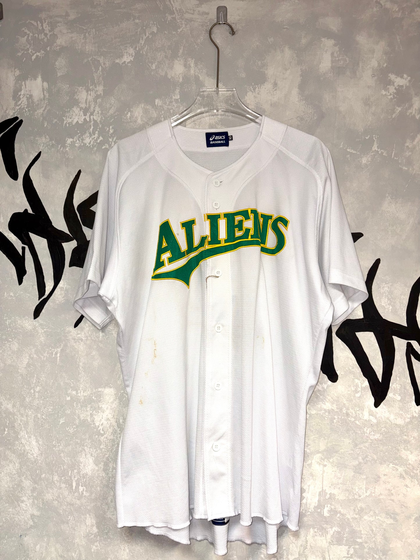 Vtg baseball jersey L