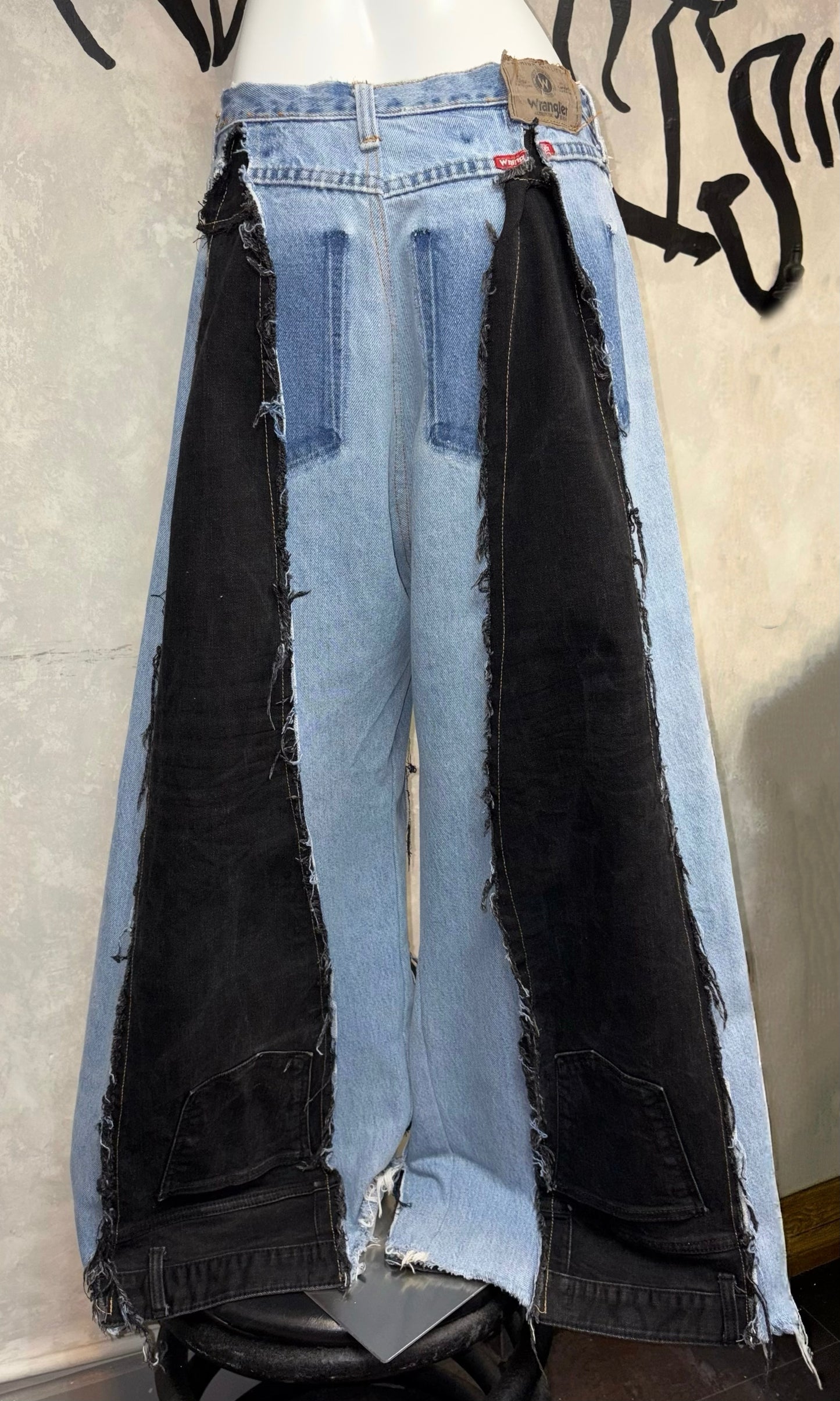 復古牛仔褲（混合三角款）30吋 #REJTRIM12