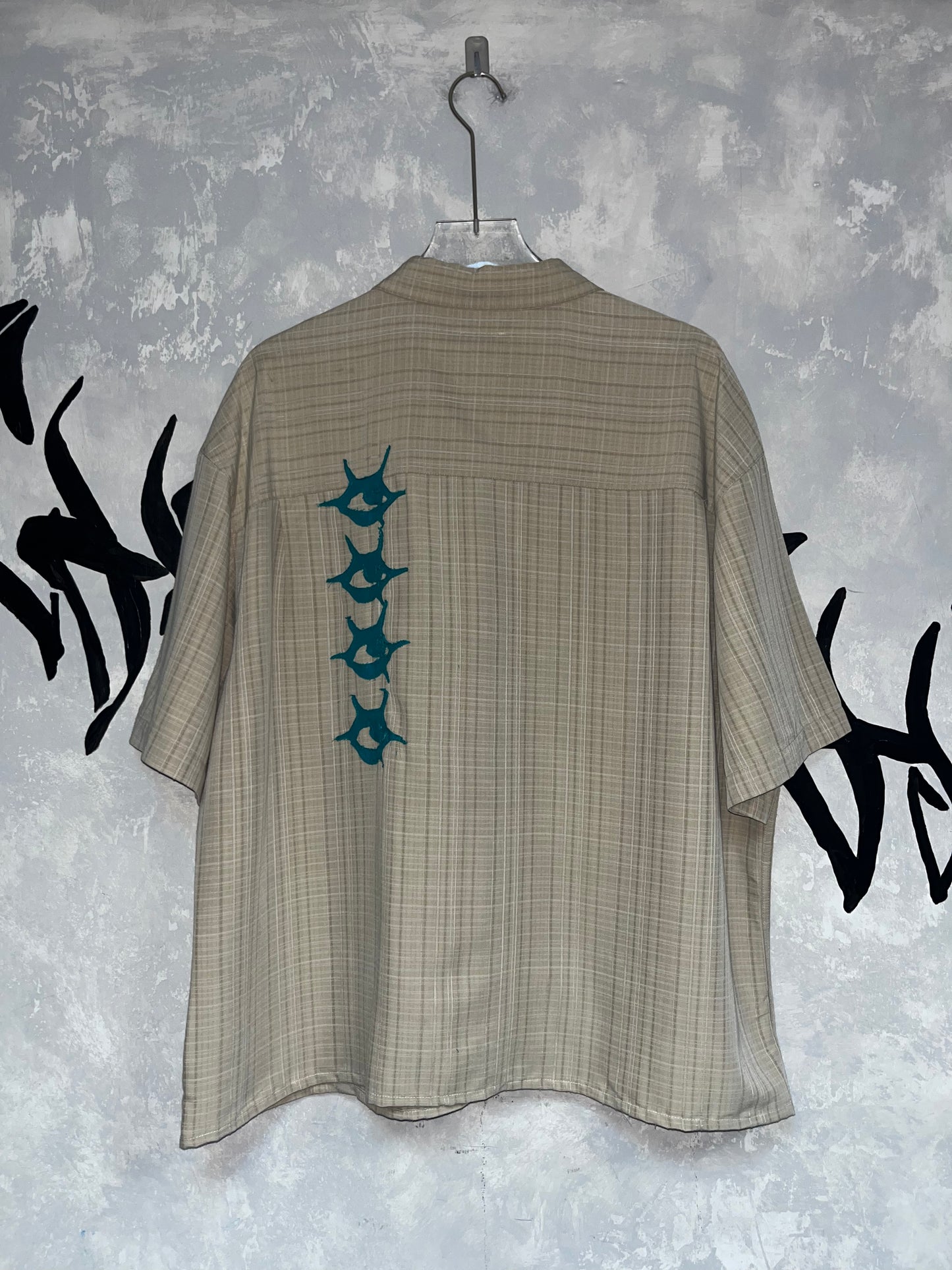 Remake Boxy Shirt（Eyes and Tears）